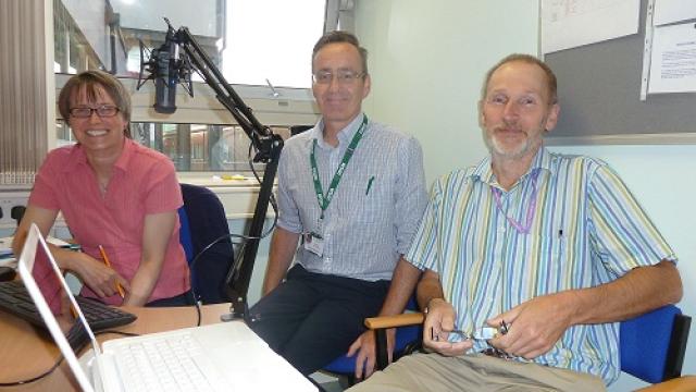 Jo, Mike and Simon presenting a webinar on the evidence behind SAGE & THYME